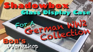 Make a Shadowbox from a Frame, Scrap Wood/Lumber, Glue & Paint Display Case World War 2 Collection