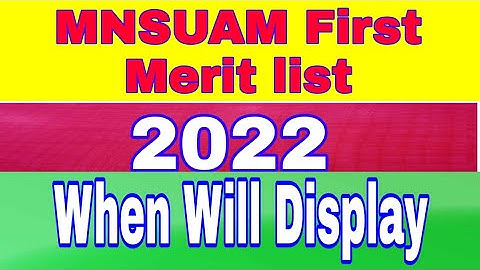 Muhammad Nawaz Sharif University of Agriculture Multan First Merit list Update 2022