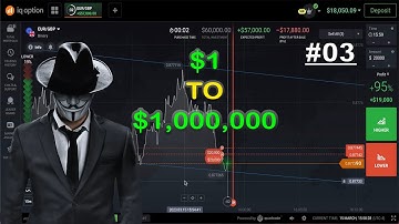 $1 to $1,000,000 | Binary Options Trading Strategy [ part 3 ]