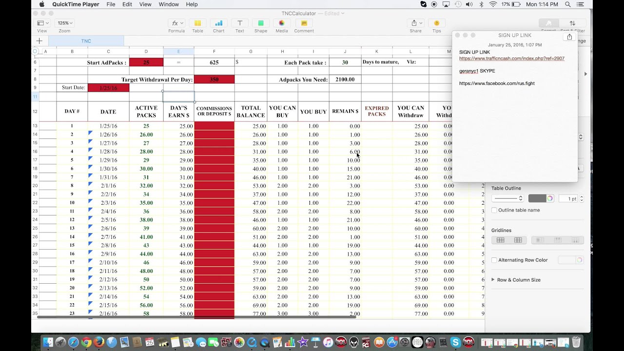 TrafficNcash Awakening of the sleeping giant Revenue share income calculation
