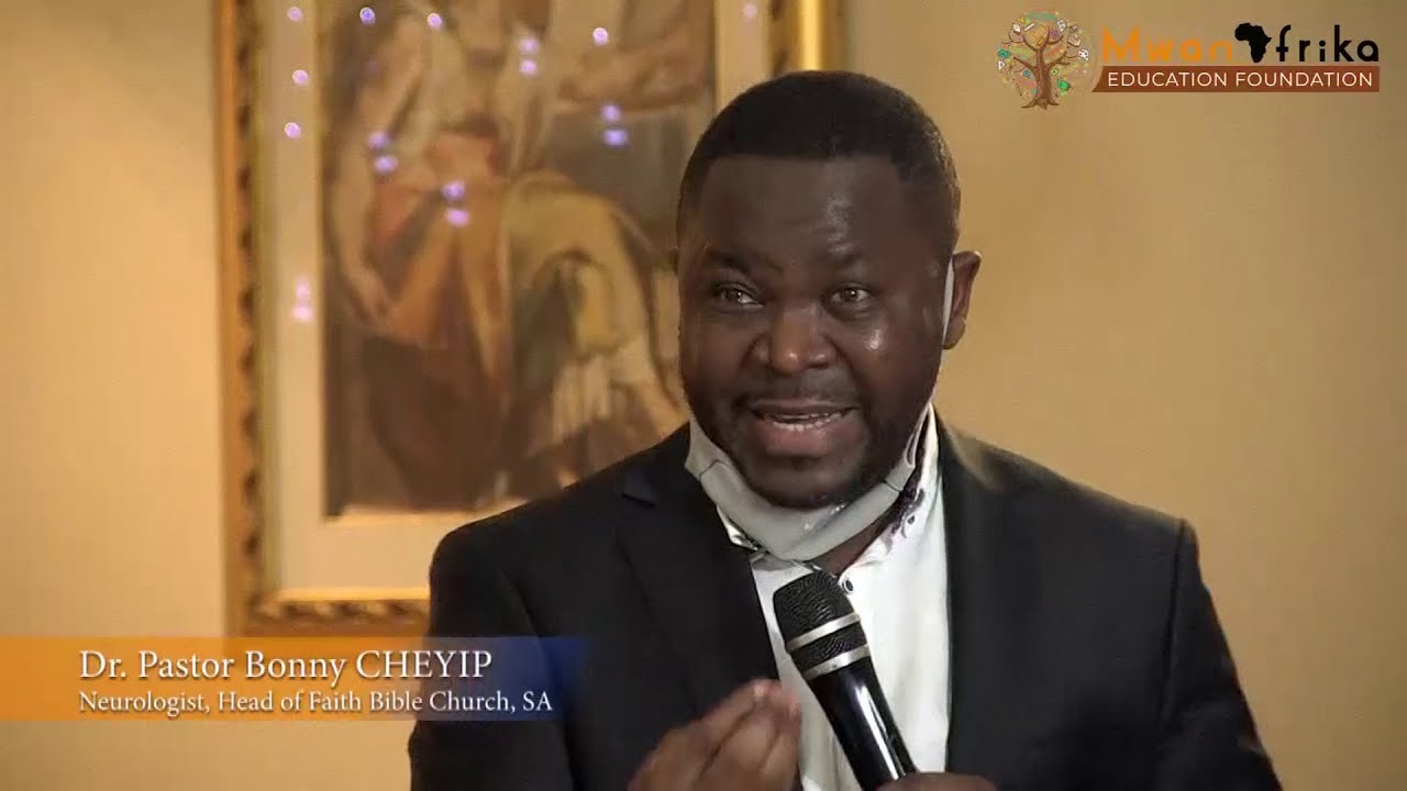 Dr Rev Bonny Cheyip, Faith Bible Church, speaks official launch of MwanAfrika Education