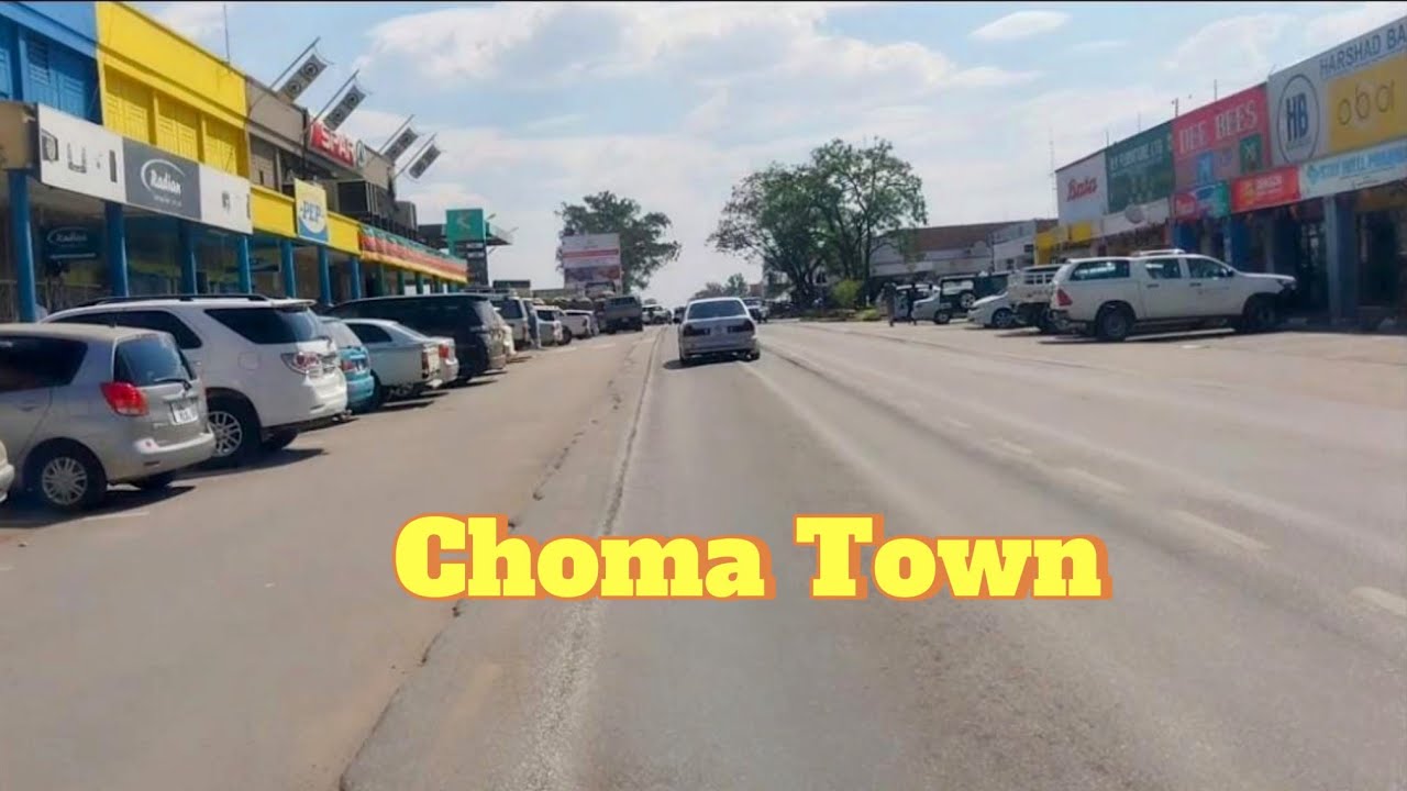 How Choma Town CBD looks like on Saturdays! Motorcycle ride - Zambia 🇿🇲