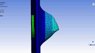 How to simulate bullet Vs Armour with Ansys