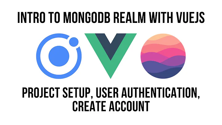 Intro To MongoDB Realm with VueJS, Ionic Framework And ViteJS