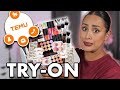 New temu makeup tryon  cheap makeup product review