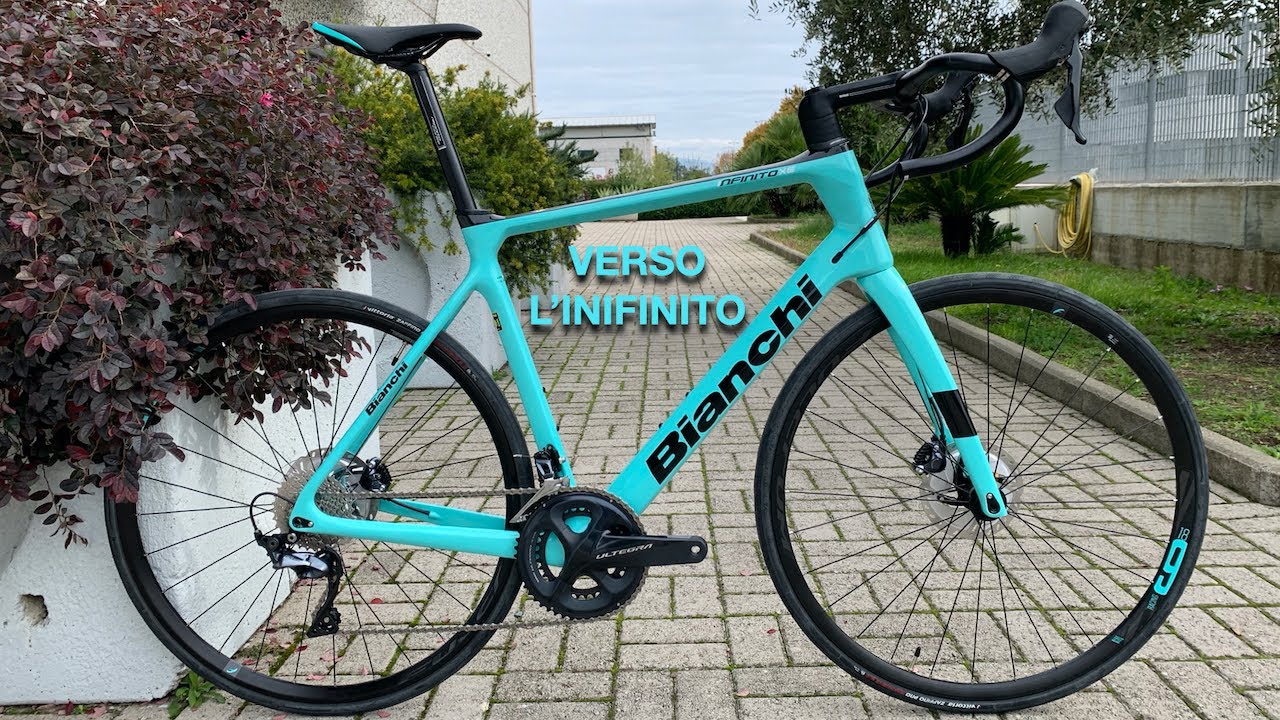BIANCHI INFINITO XE ULTEGRA: BICI ENDURANCE DI SOSTANZA - YouTube