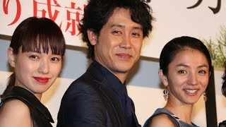 大泉洋「余韻を台無しにするトークを」戸田恵梨香らキャストも登場！ 映画「 駆込み女と駆出し男」初日舞台あいさつ1　#Yo Oizumi　#Erika Toda