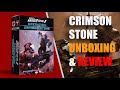 Dballage et examen de crimson stone