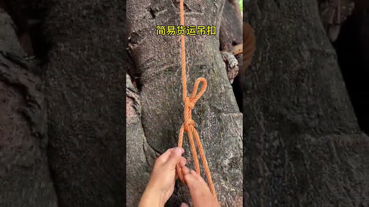 Simple Freight Buckle Is Very And Practical Knot Skills Good Helper In Life