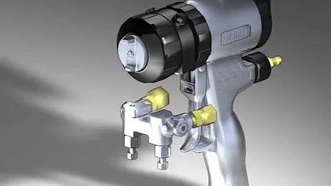 Graco Fusion Air Purge Gun Breakdown Animation