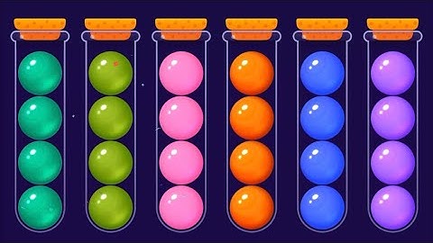 Ball game level 811 - 820 | Ball Sort puzzle