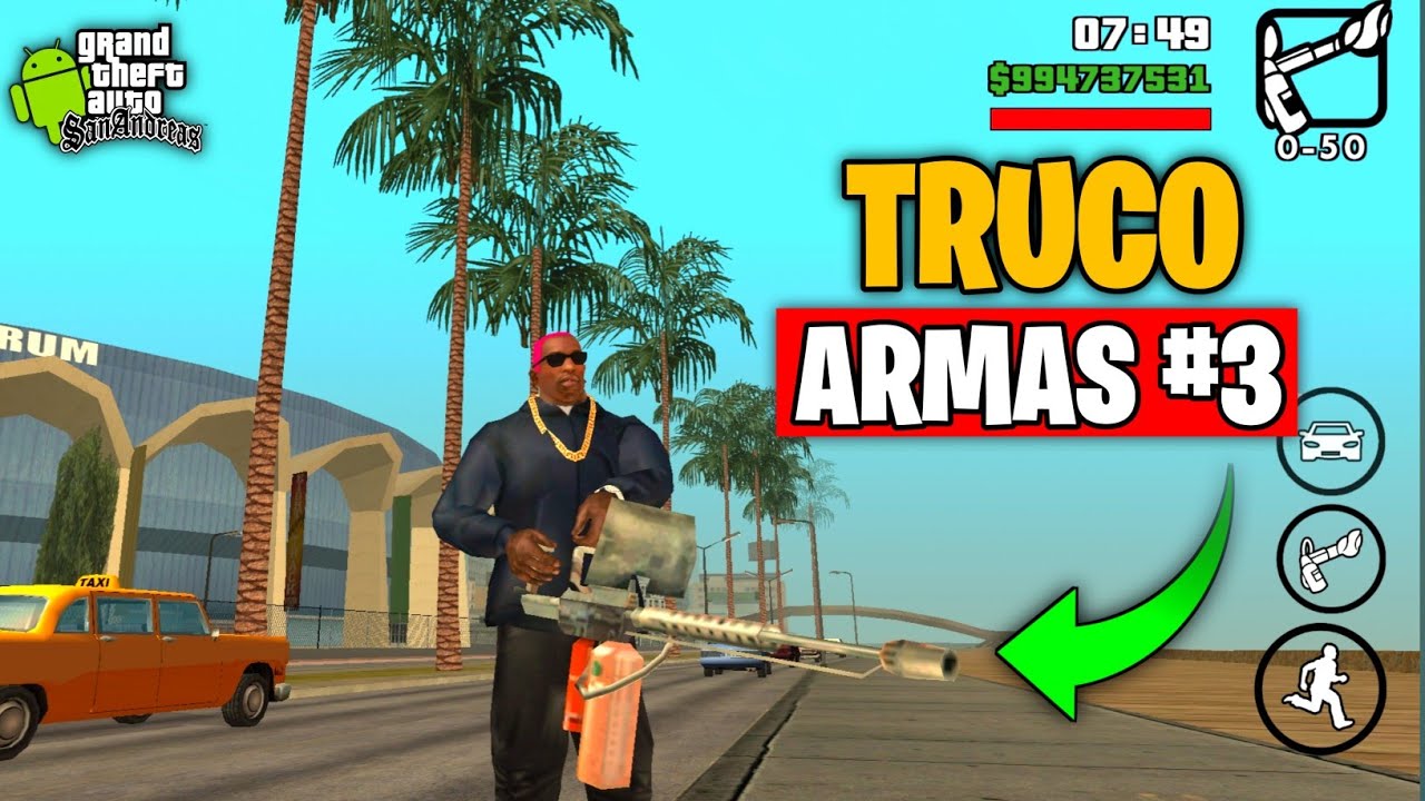 Truco De Vida infinita En GTA San Andreas Para Android