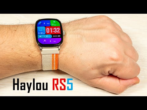 Видео: Haylou RS5 Smart Watch огляд та враження! Смарт-годинник з IP68, алюміній в корпусі, AMOLED 2,01"