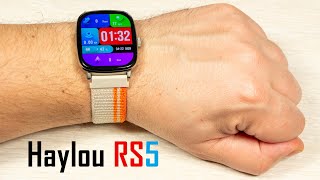 Haylou RS5 Smart Watch огляд та враження! Смарт-годинник з IP68, алюміній в корпусі, AMOLED 2,01"