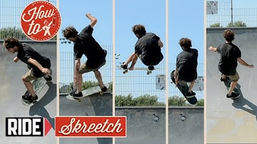 How-To Skateboarding: Frontside Melon Truck Bash with Skreetch
