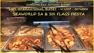 Lin's Buffet at San Antonio  Close to Seaworld and Six Flags Fiesta  4k