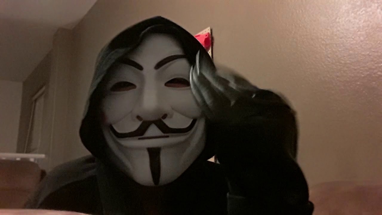 Pz Squire Hacker Costume Diy Youtube - hack mask roblox