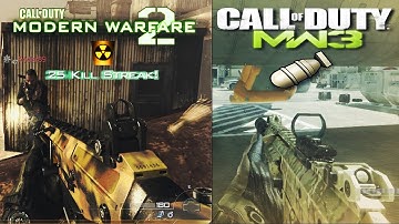 MW2 ACR "Tactical Nuke" Vs. MW3 ACR "M.O.A.B" Call Of Duty Weapon Comparisons! Nuke Gameplay!