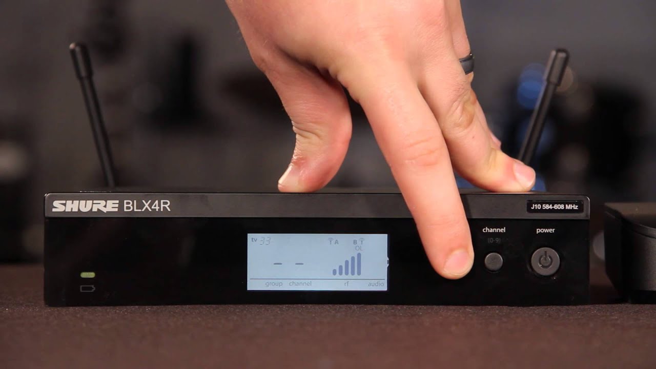 Shure Slx Frequency Chart