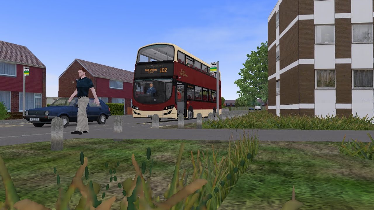 OMSI 2 Gainsborough Route 102 Park Springs Circular YouTube