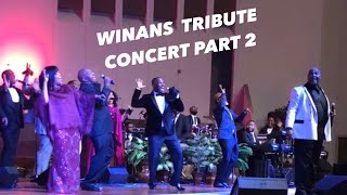 The Winans  Concert Tribute part 2 Bebe Winans Cece Winans Marvin Winans The Winans