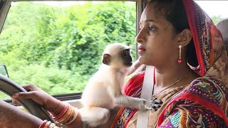 During Baliput visit Monalisa driving Bolero and Sundri Chulbuli enjoying the moments.