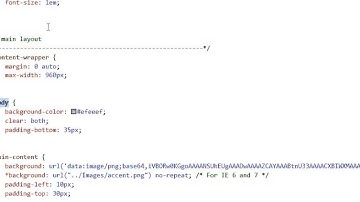 Web Essentials CSS navigation