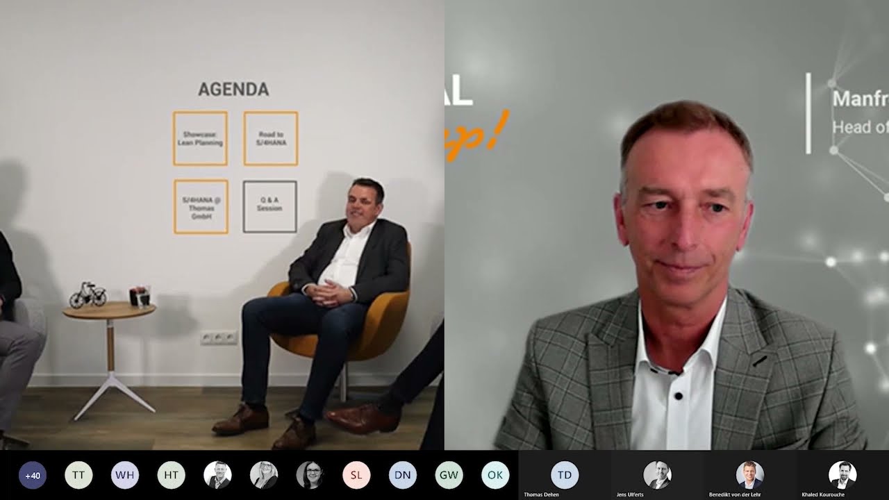 Varelmann DIGITAL MEETup - S/4HANA at Thomas GmbH