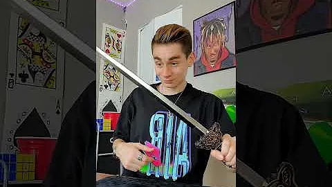 Sword Swallowing Magic Trick Tutorial! #shorts