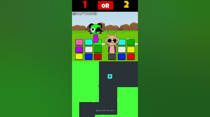 Pick The Right Costume Pack 2 Sprunki Animation | Gapicraft Square #sprunki #shorts #animation