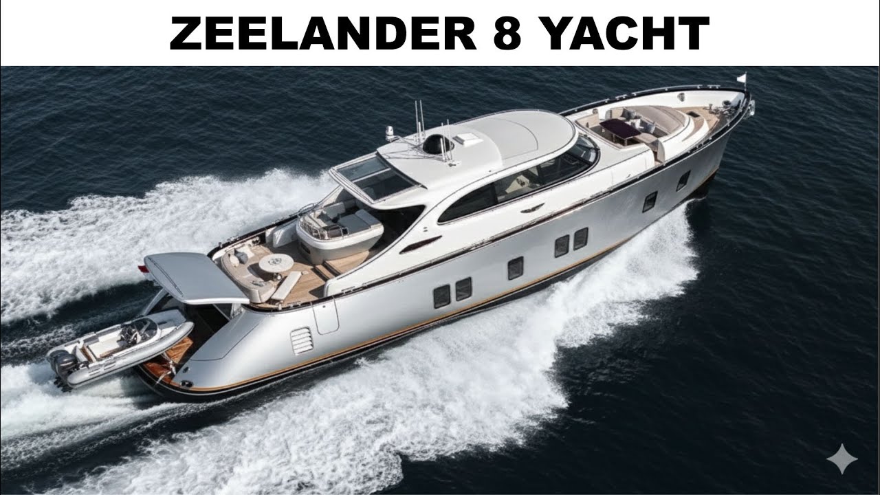 Zeelander 8: The 40 Knot Luxury Yacht That Feels Like a Supercar