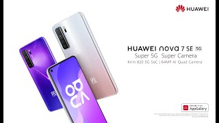 HUAWEI nova 7 SE 5G | 64MP AI Quad Camera