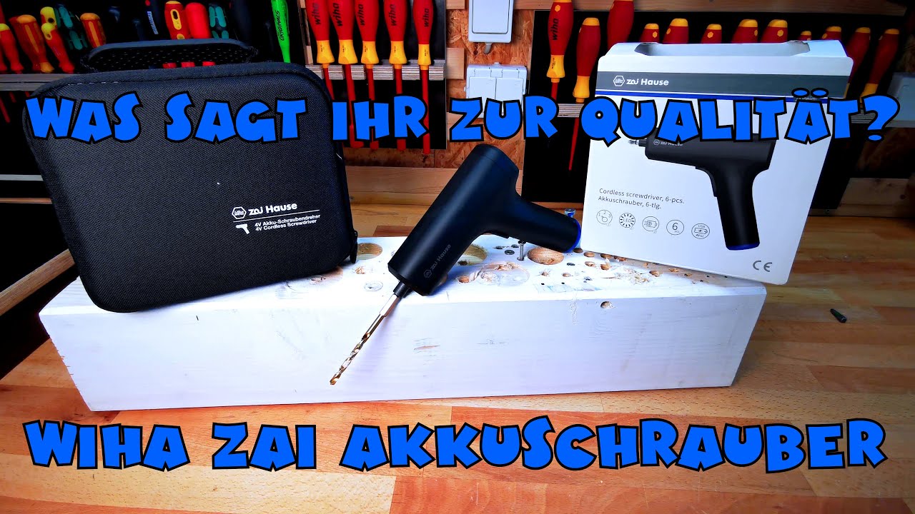 Wiha zai Hause Akkuschrauber - YouTube