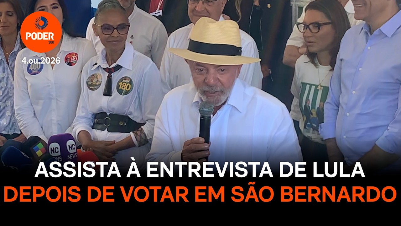 Lula fala em “projeto de Brasil” e Flávio pede “voto de confiança”