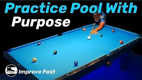 How to practice Pool with purpose (free Pool lessons)