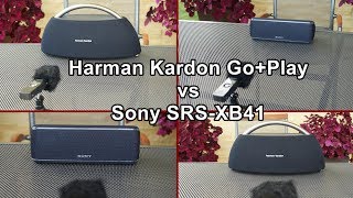 Harman Kardon Go+Play vs Sony SRS-XB41 - test głośników bluetooth