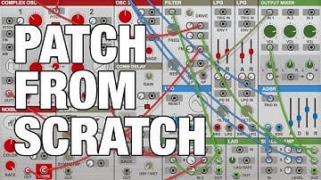 Patch from scratch with Complex-1 in Reason // 3D textures, arpeggios, modulation and creating depth