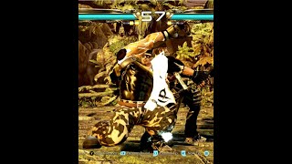 Tekken 7 S4 - Jack 7 grab from behind, big damage.