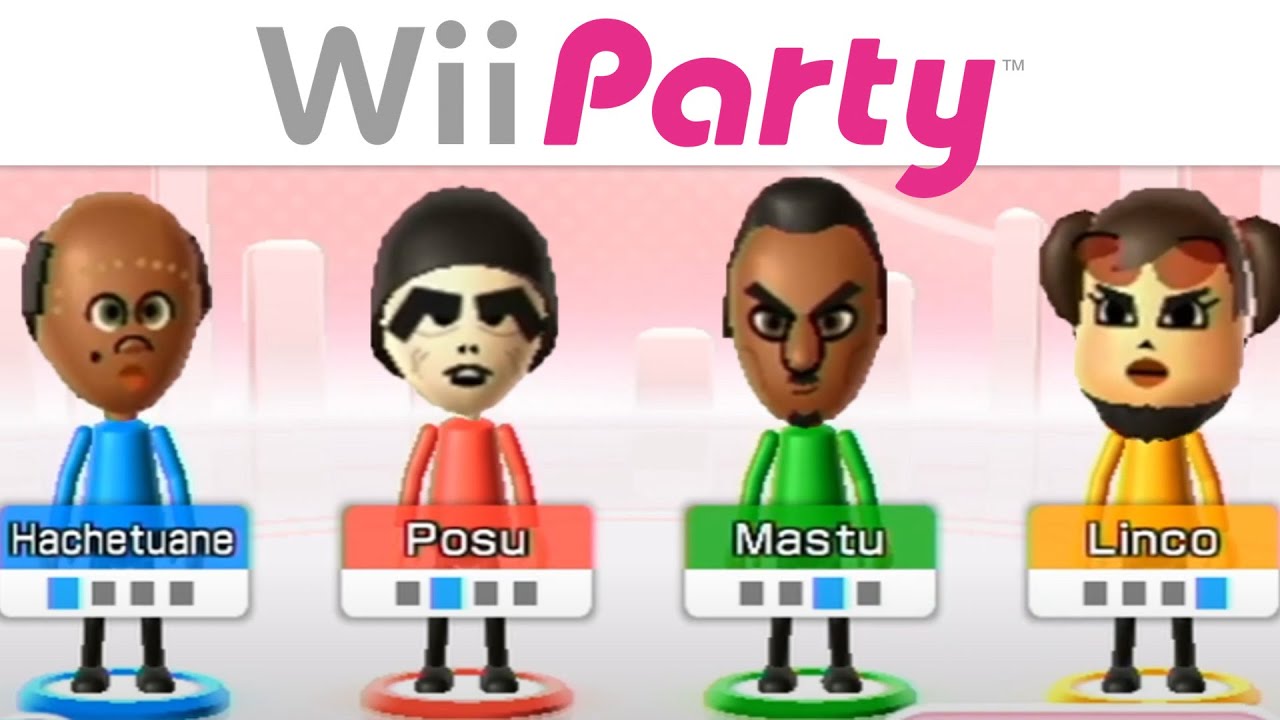 ON RETOURNE SUR WII PARTY ! ( ft. Mastu, Linca et Posuu )