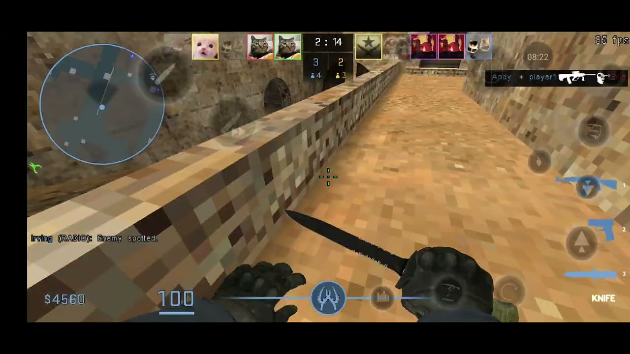 CS2 MOBILE GAME PLAY ▶️ 😎👌💯