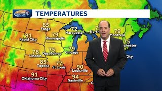 Update: Temperature changes ahead