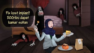 Kost Setan  Umur Penghuninya gak bakal panjang #HORROMISTERI | Kartun Hantu , Animasi Horror