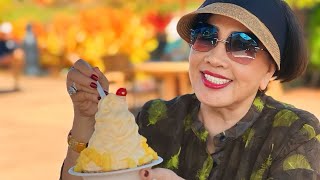Lệ Thủy đến nông trại khóm nổi tiếng thế giới ở đảo ngọc HAWAII | Giới thiệu món kem khóm ngon lạ