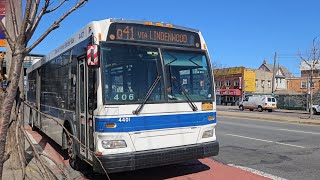 MTA BUS COMPANY!!! Orion VII NG 4401 ride on the Q41