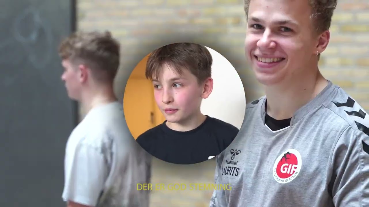 Drenge i GIF Gymnastik gladsaxe