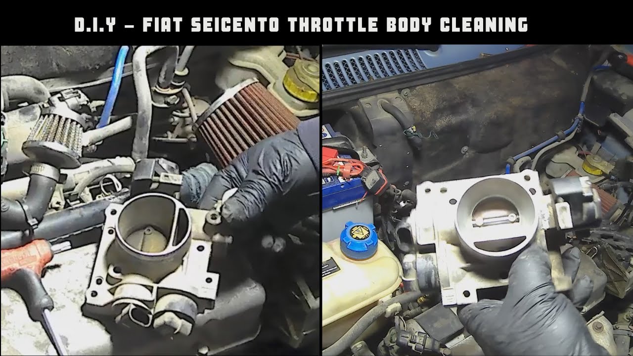 D.I.Y - Fiat Seicento Throttle Body cleaning
