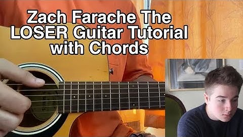 The Loser - Verzache // Guitar Tutorial with ACCURATE chords
