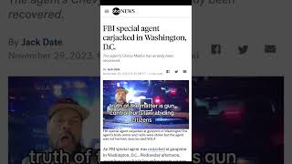 FBI special agent carjacked in Washington, D.C.