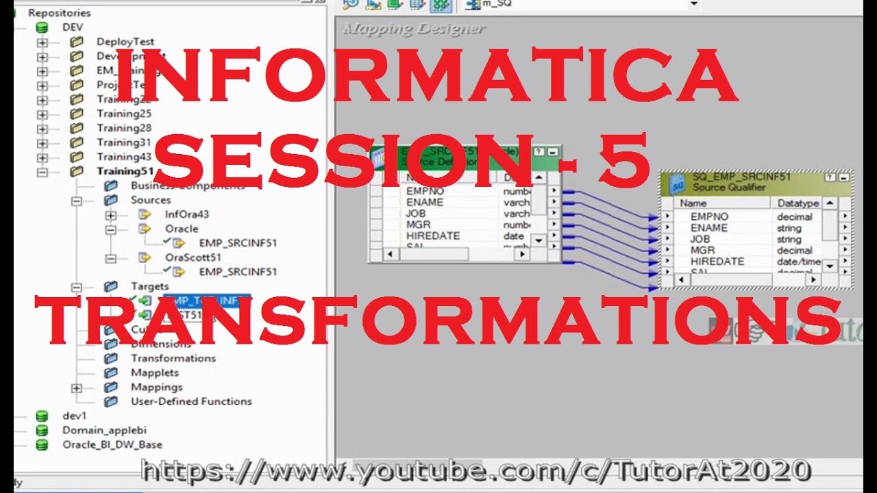 Transformations - Source Qualifier Transformation - Part 1 ...