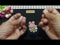 DIY tutorial cara membuat ring hijab manik manik | how to make beaded hijab ring